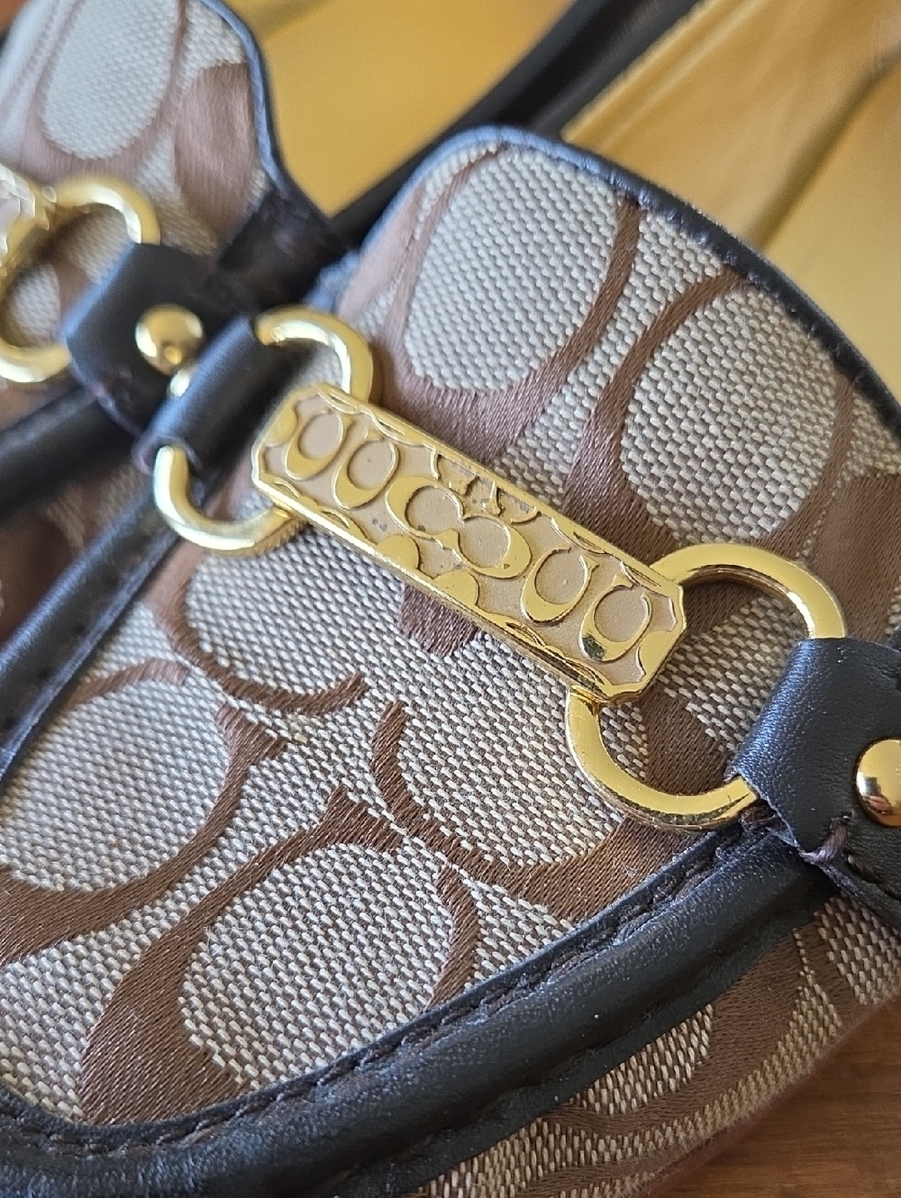 Coach Eileen Heeled Flats Size 7.5 - Picture 3 of 11